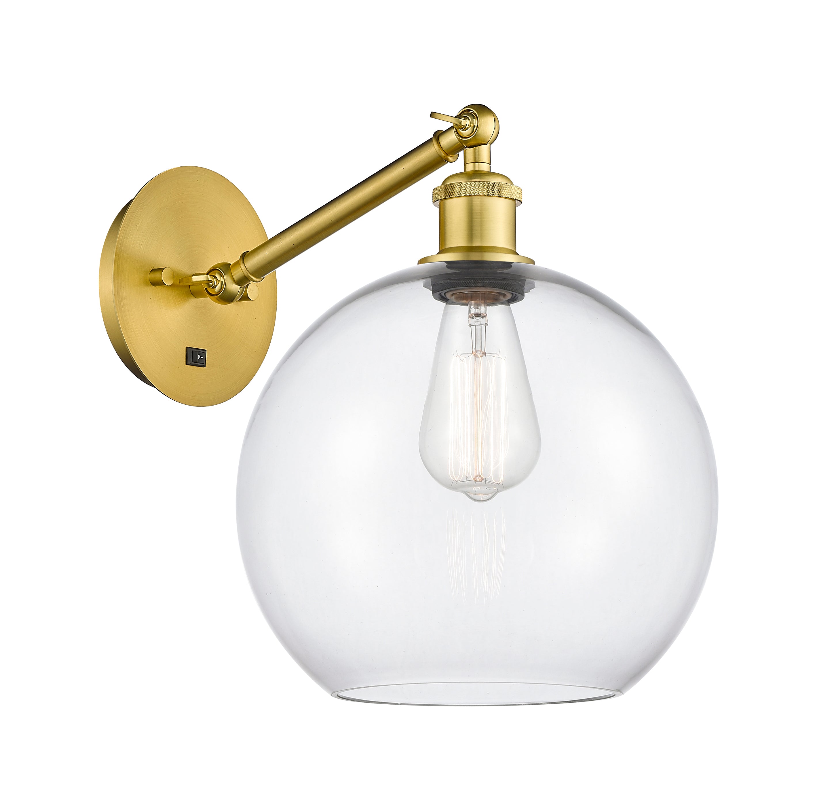 Ballston Sconce Cast Brass Steel Finish