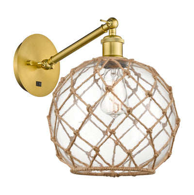 Ballston Sconce Cast Brass 12 Inch