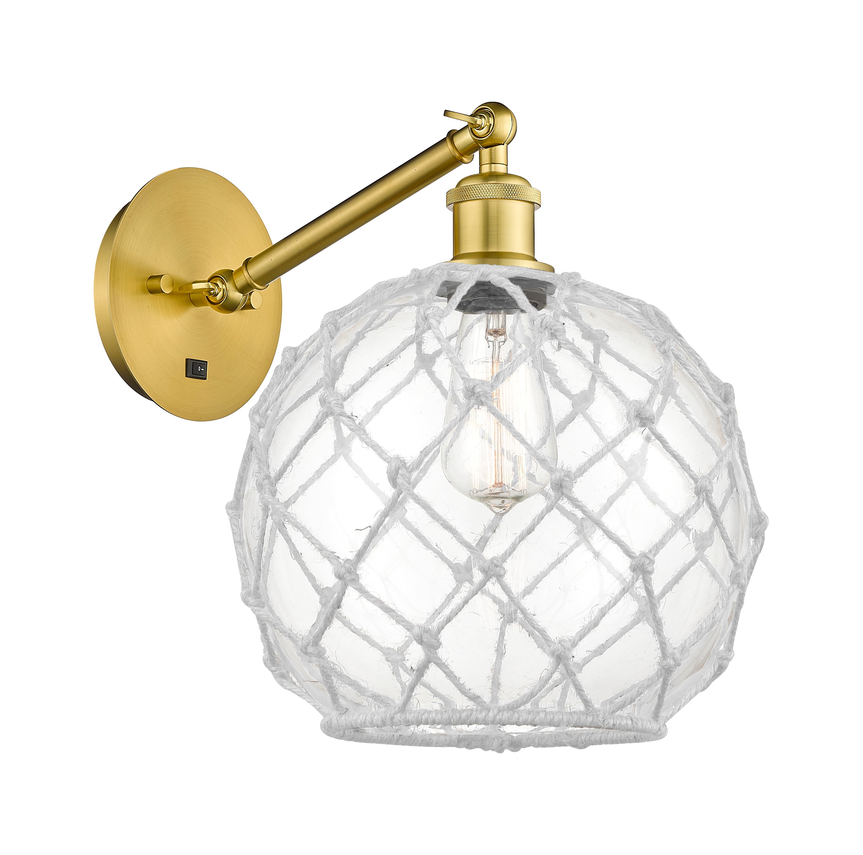 Ballston Sconce Cast Brass 12 Inch