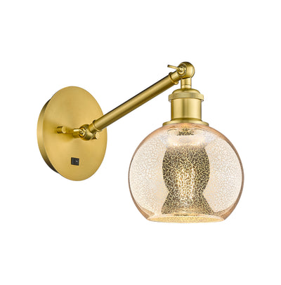 Ballston Sconce Cast Brass Steel Glass