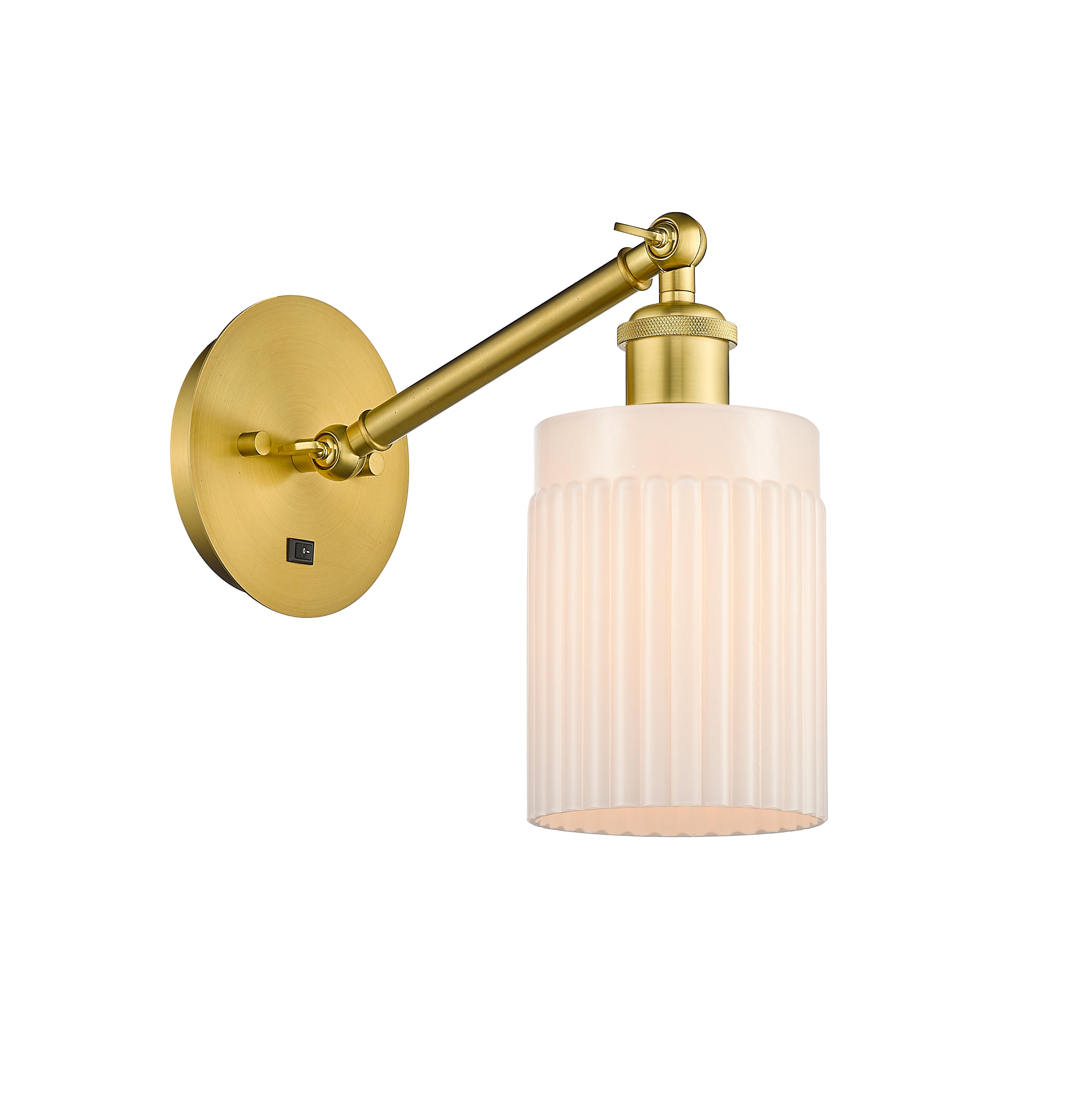 Ballston Sconce Cast Brass Modern Art Nouveau