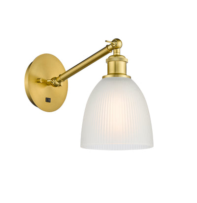 Ballston Sconce Cast Brass 12 Inch
