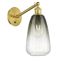 Ballston Sconce Cast Brass Steel Glass