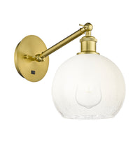 Ballston Sconce Cast Brass Glass Steel