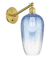 Ballston Sconce Cast Brass Steel Glass