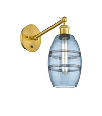 Ballston Sconce Cast Brass Steel Glass