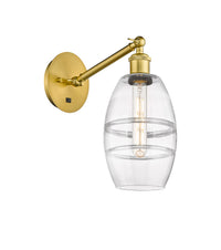 Ballston Sconce Cast Brass Steel Glass