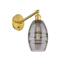 Ballston Sconce Cast Brass Steel Glass