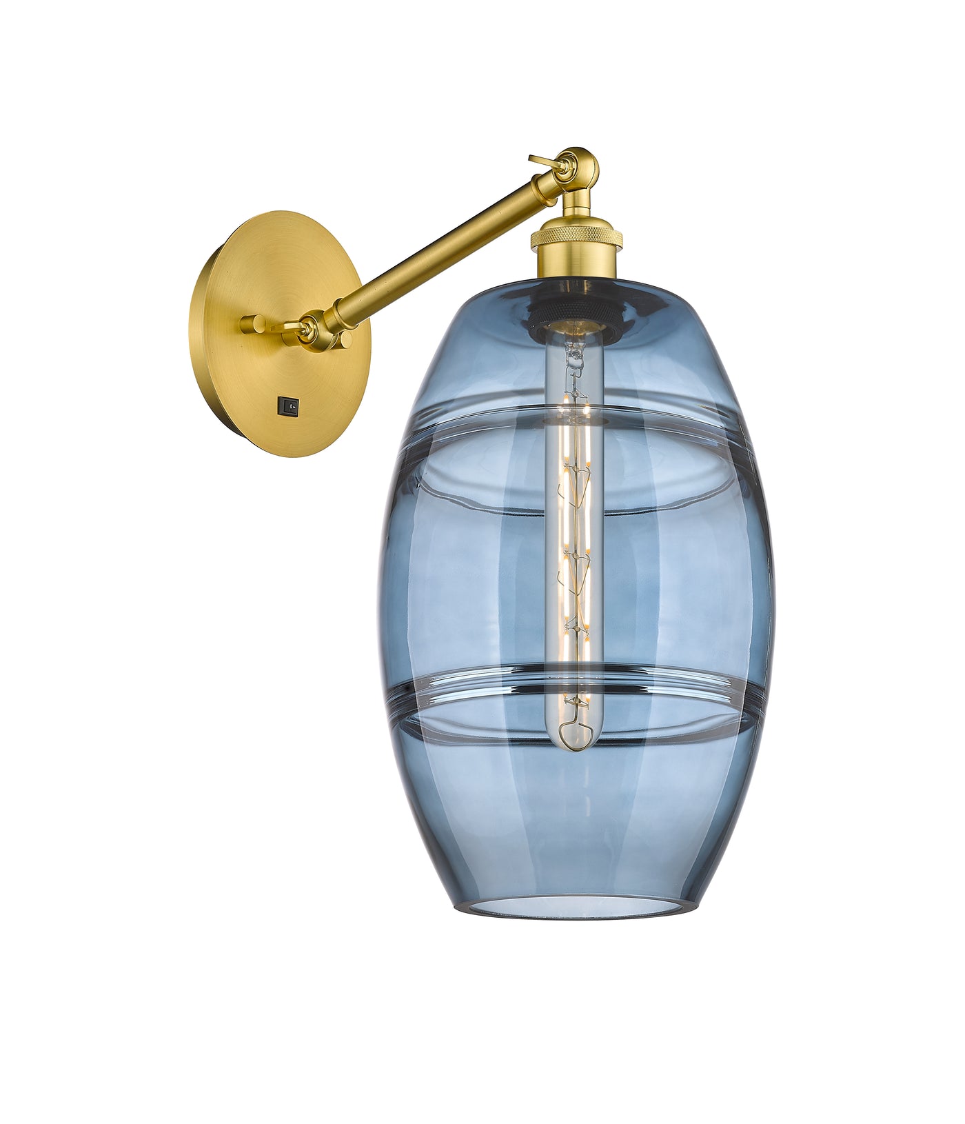 Ballston Sconce Cast Brass 8 Inch