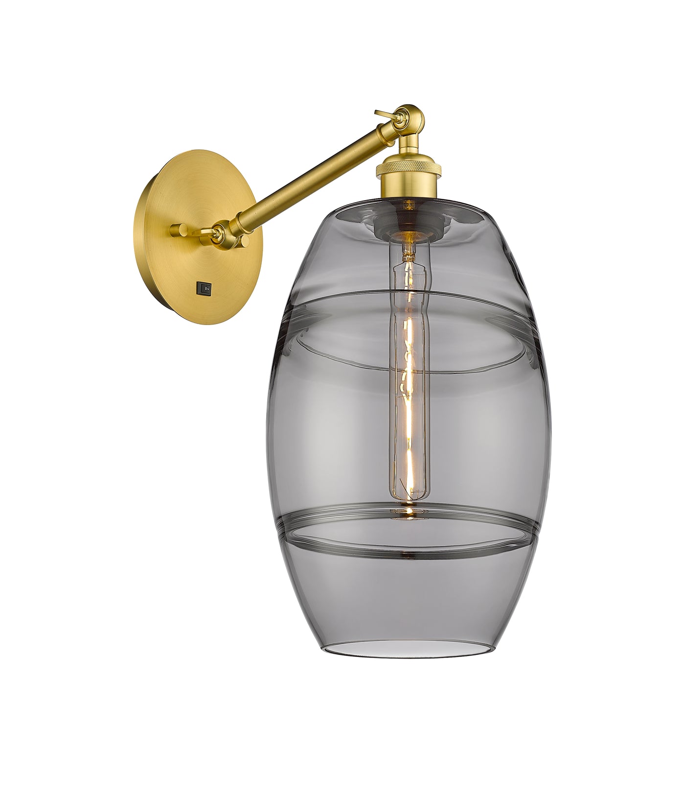 Ballston Sconce Cast Brass 8 Inch