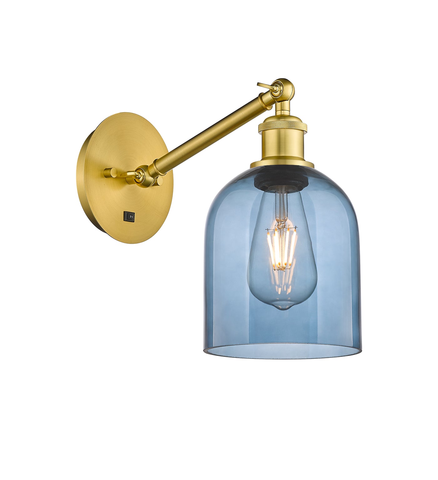 Ballston Sconce Cast Brass 15 Inch Height