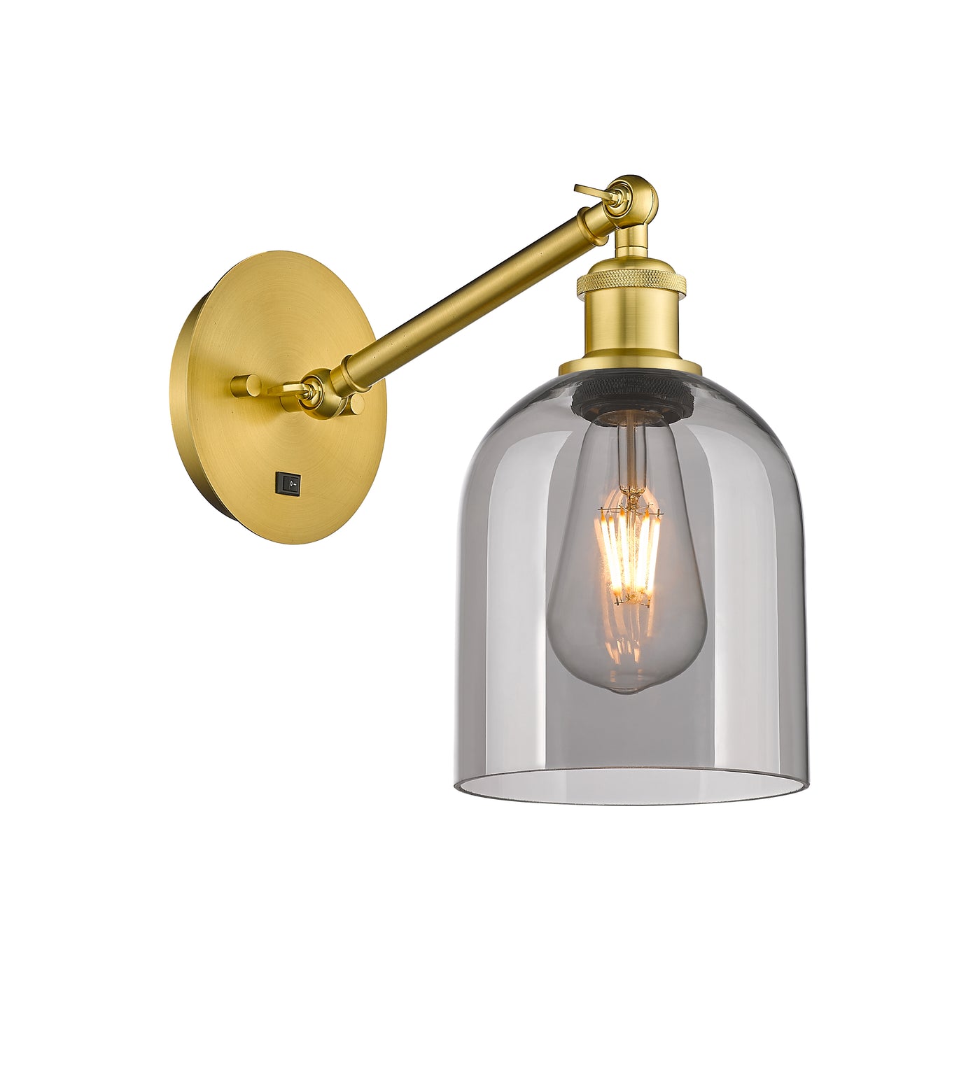 Ballston Sconce Cast Brass 15 Inch Height