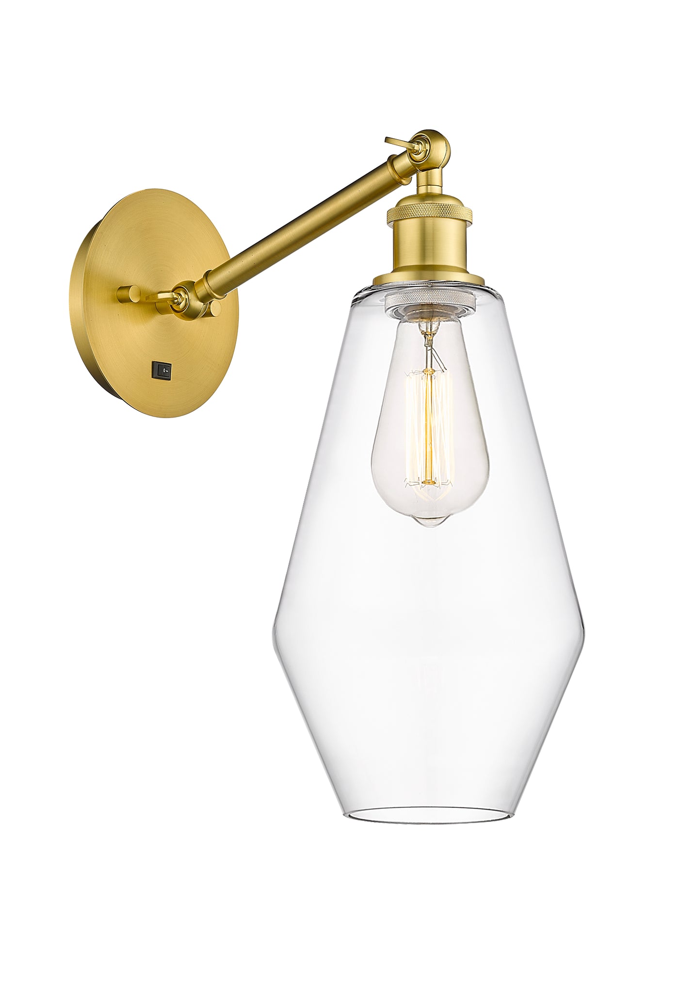 Ballston Sconce Cast Brass Finish