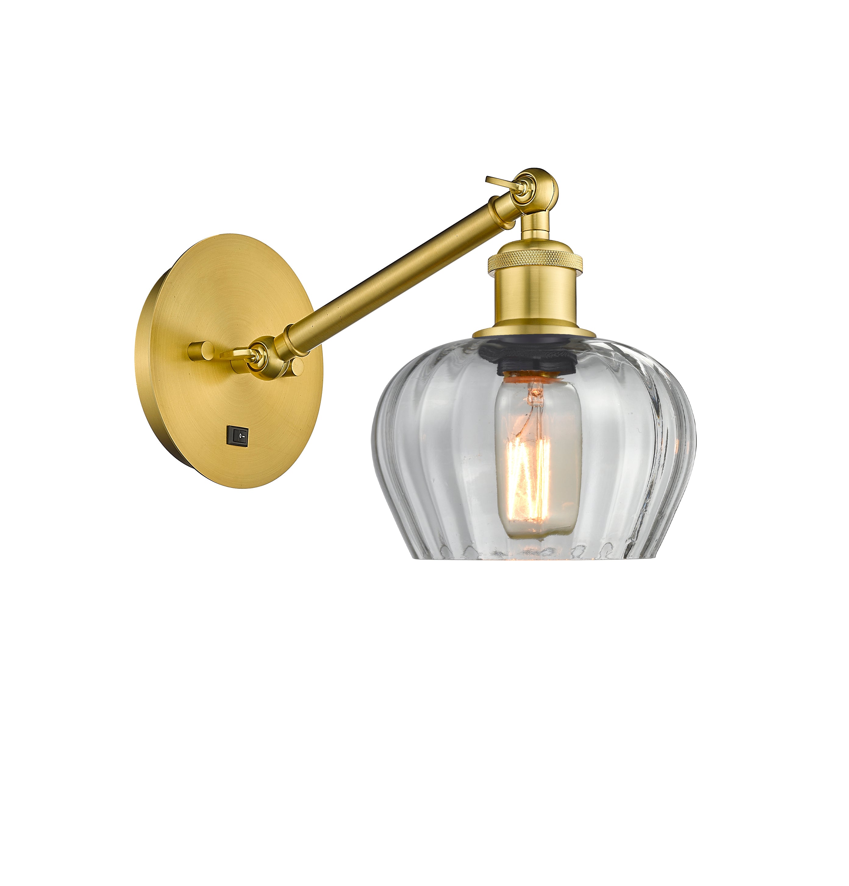 Ballston Sconce Cast Brass Fenton
