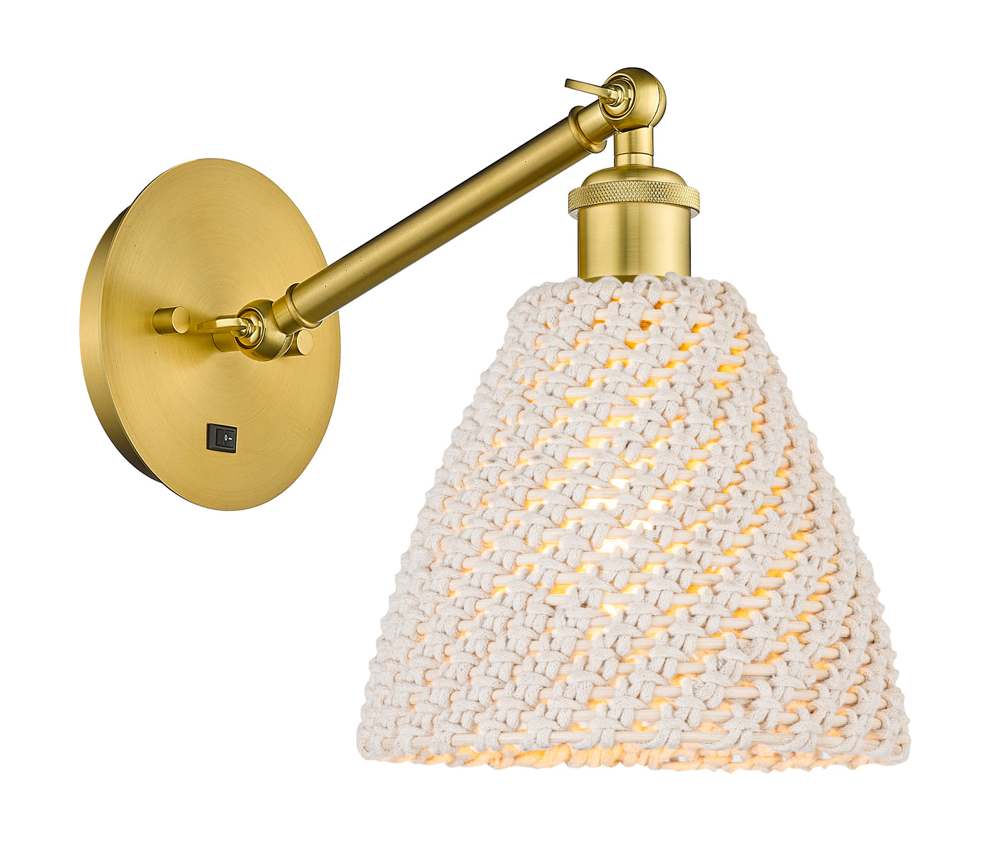 Ballston Sconce Cast Brass 11 Inch