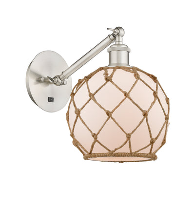Ballston Sconce Cast Brass Steel Glass