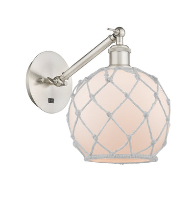 Ballston Sconce Cast Brass Steel Glass