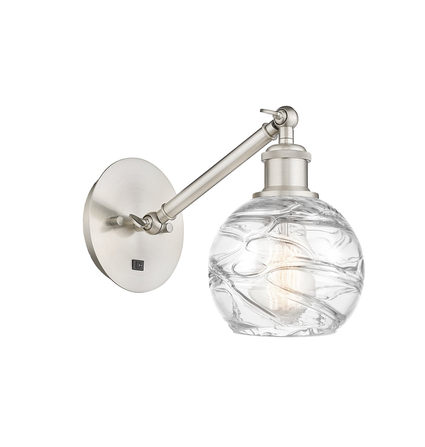 Ballston Sconce Cast Brass Glass Steel