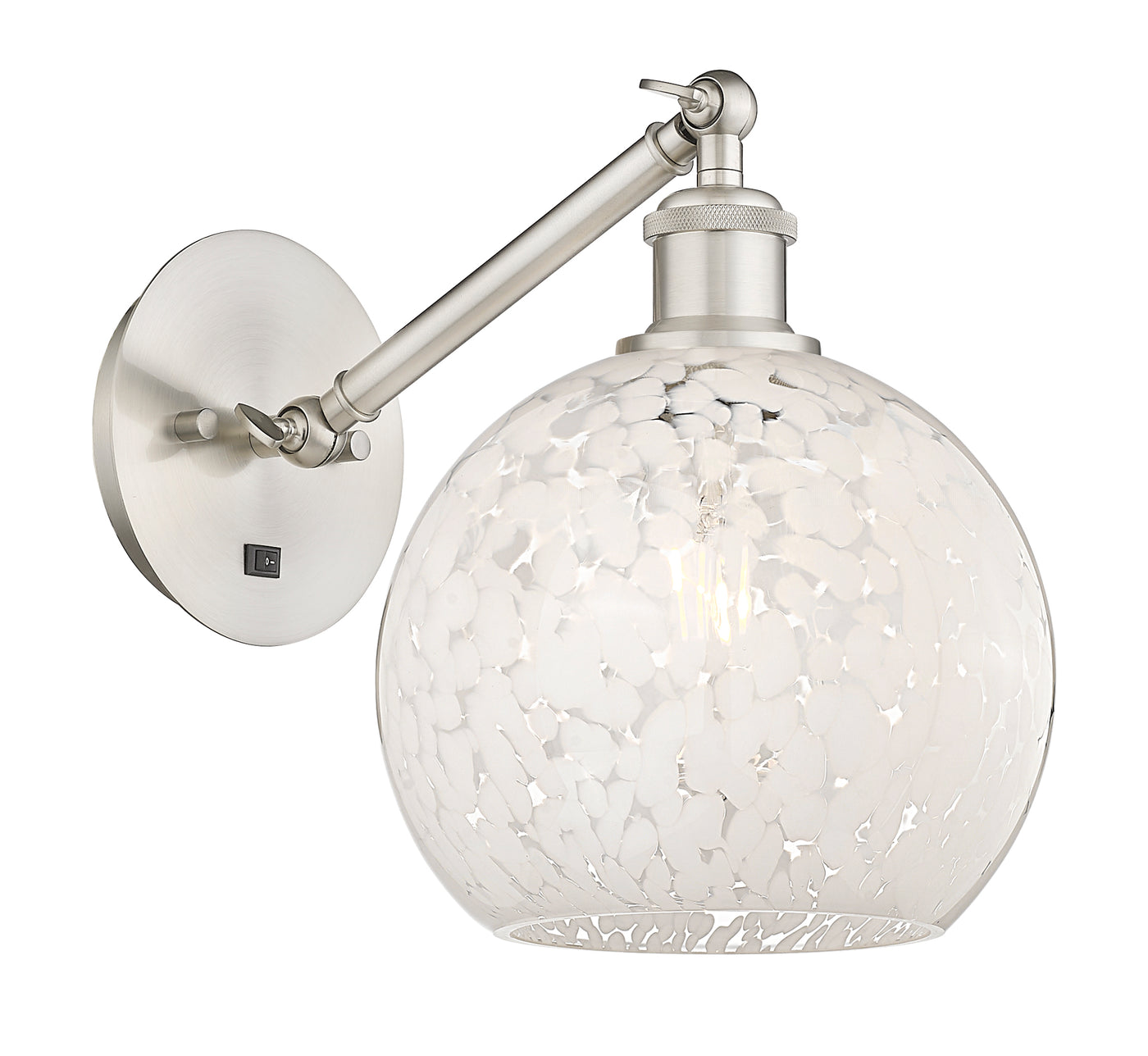 Ballston Sconce Cast Brass 8 Inch Height