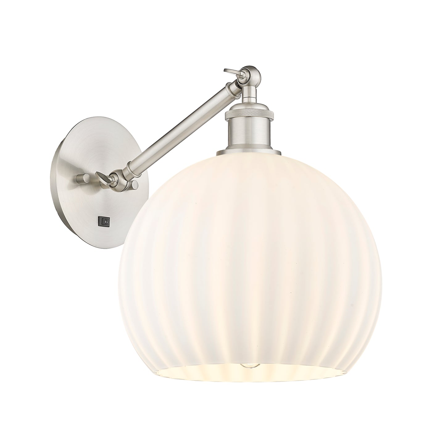 Ballston Sconce Cast Brass 10 Inch Height