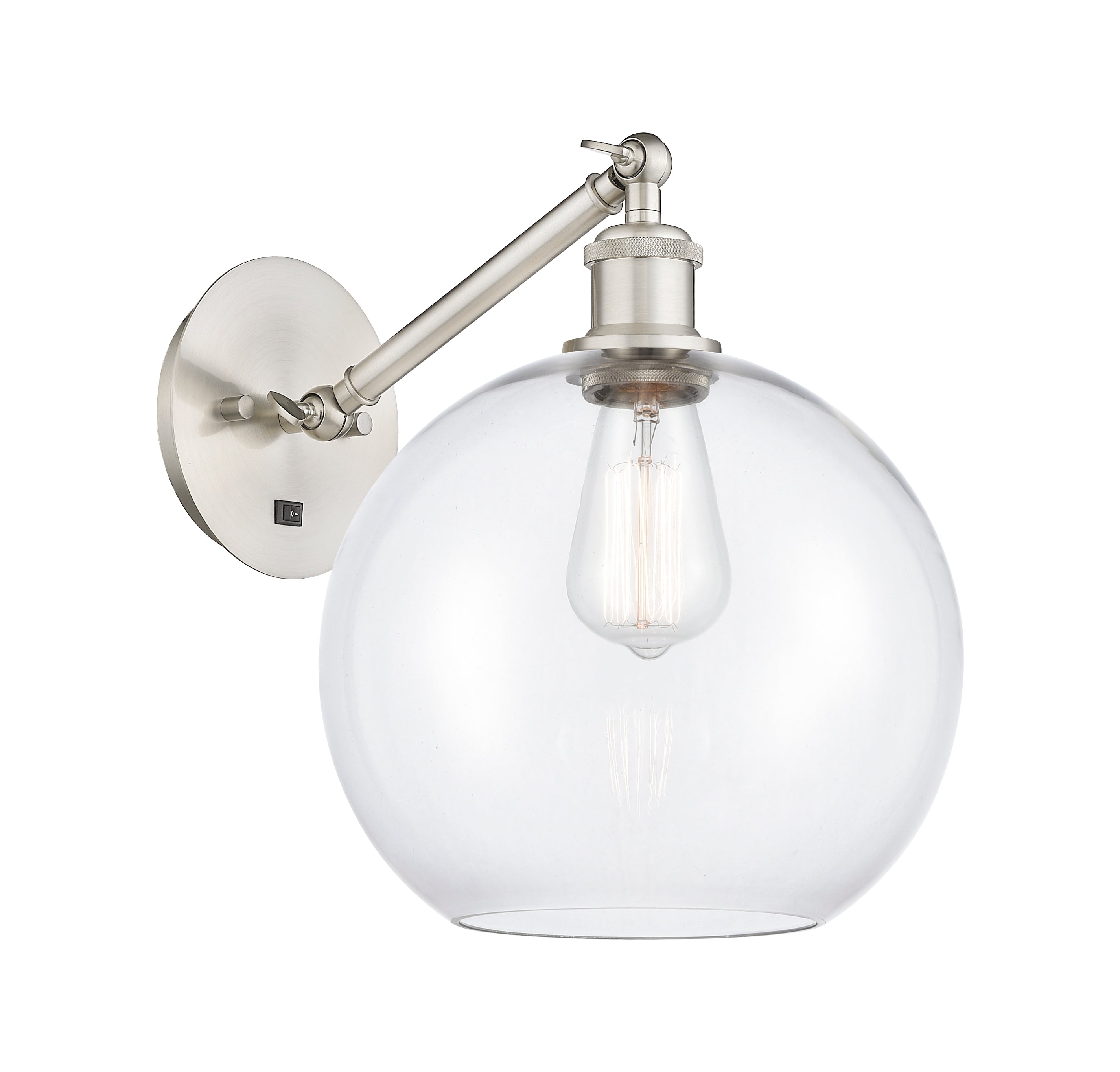 Ballston Sconce Cast Brass Steel Finish