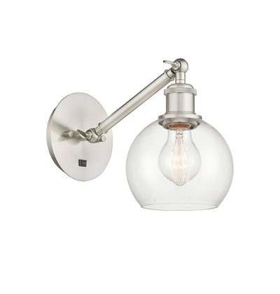 Ballston Sconce Cast Brass Steel Glass