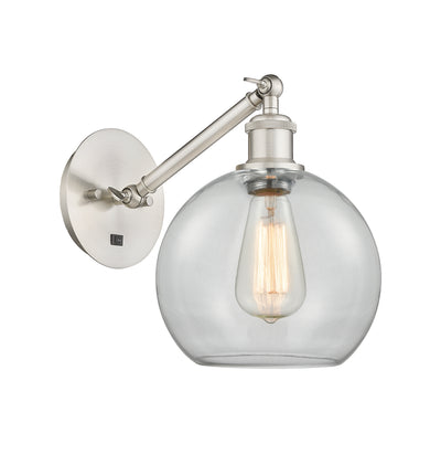 Ballston Sconce Cast Brass Steel Glass