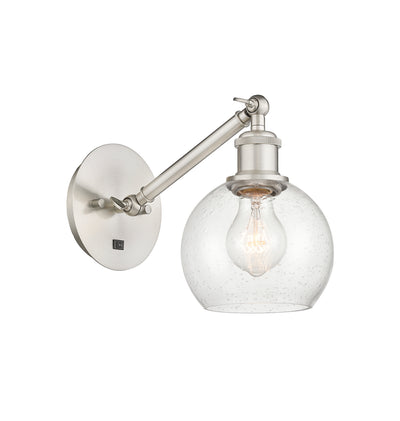 Ballston Sconce Cast Brass Steel Glass