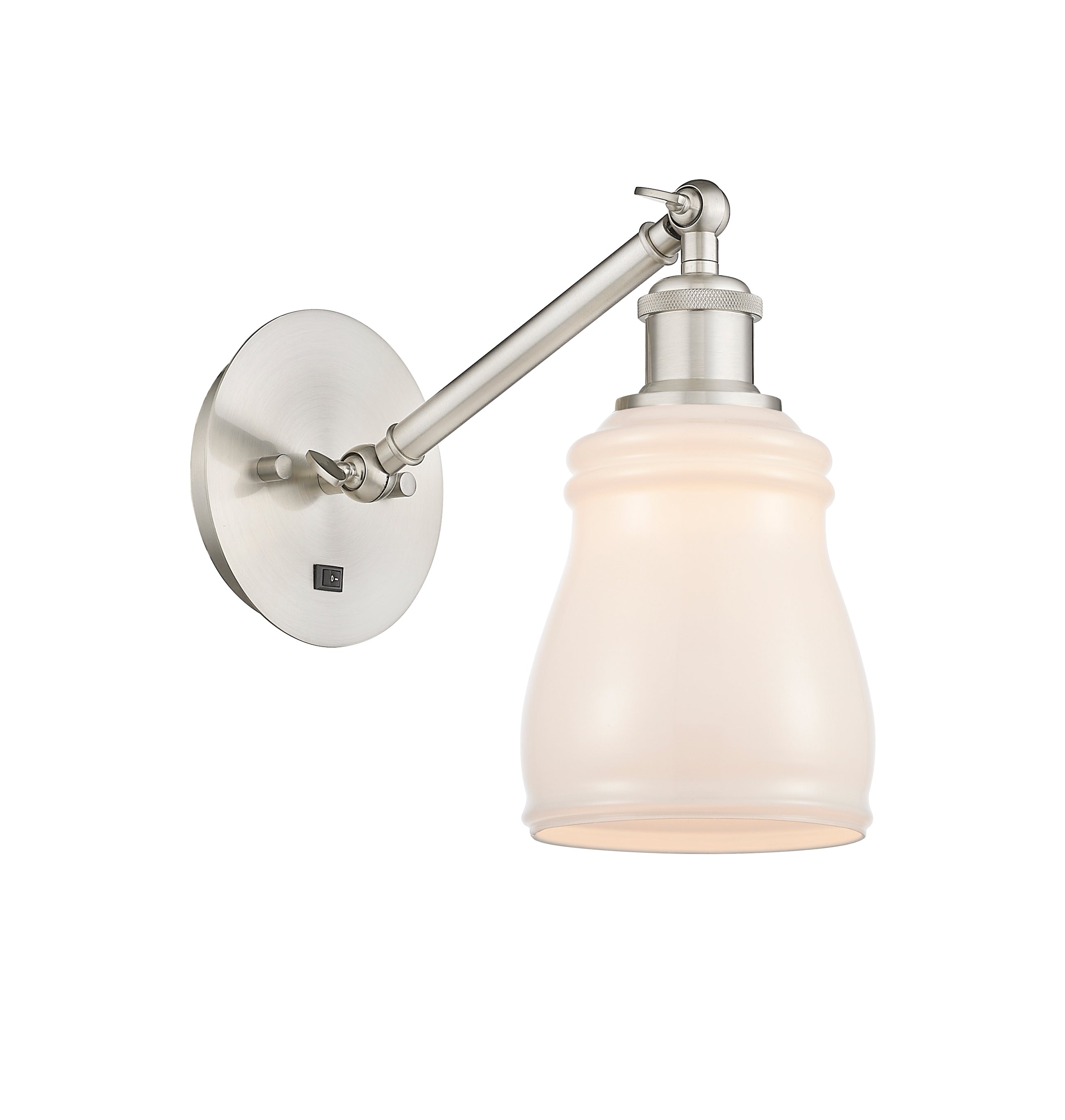 Ballston Sconce Cast Brass Glass Steel
