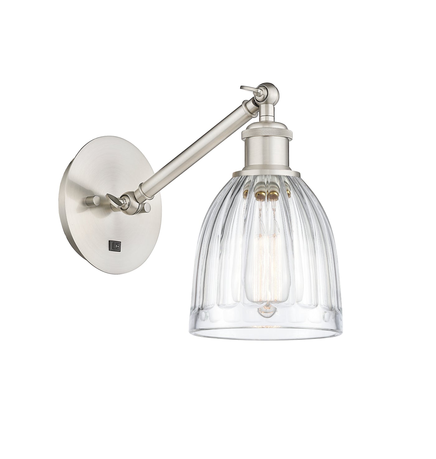 Ballston Sconce Cast Brass 8 Inch