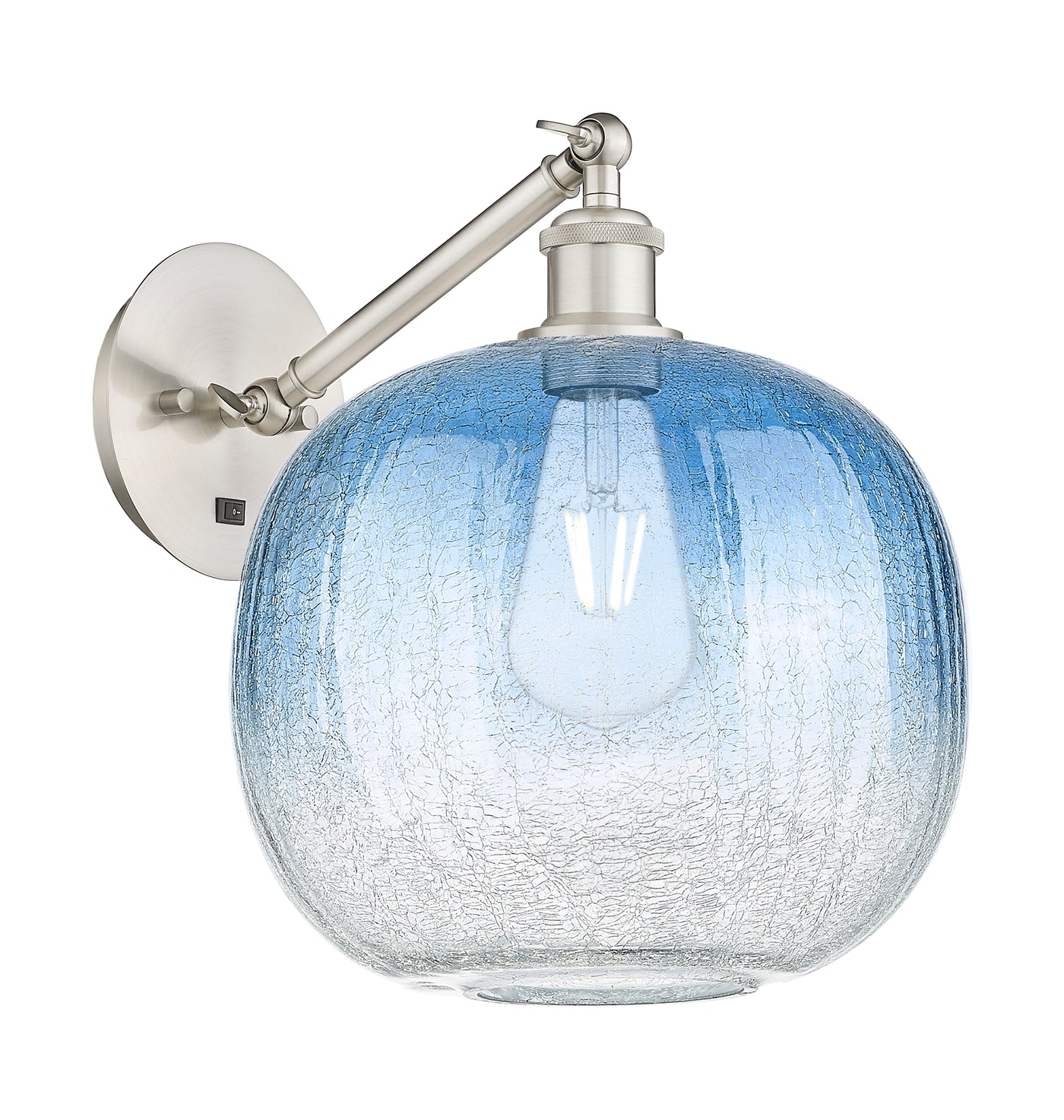 Ballston Sconce Cast Brass Glass Steel