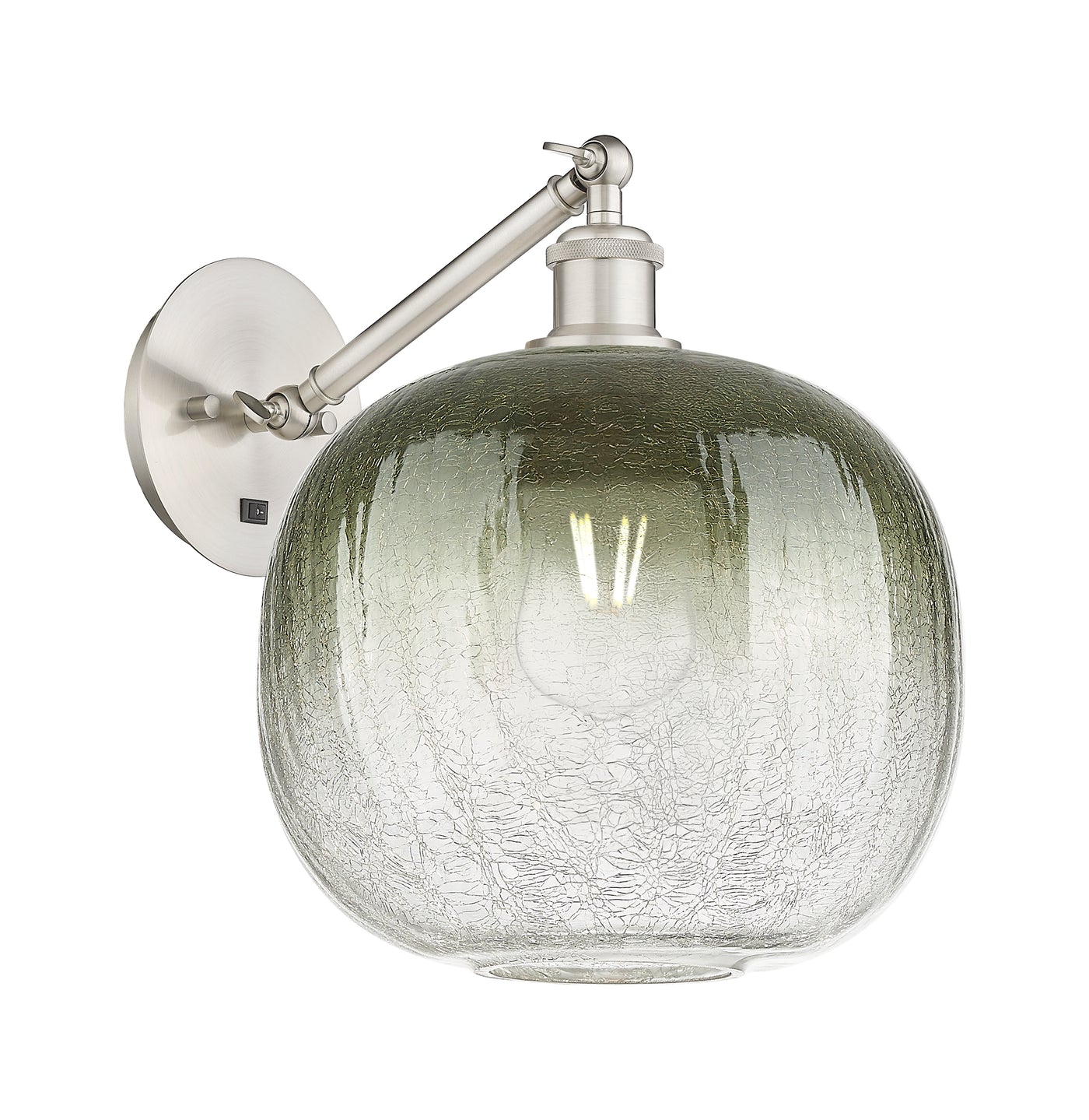 Ballston Sconce Cast Brass Glass Steel