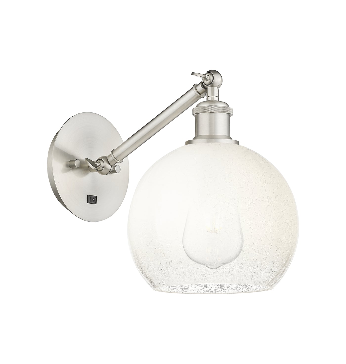 Ballston Sconce Cast Brass Glass Steel