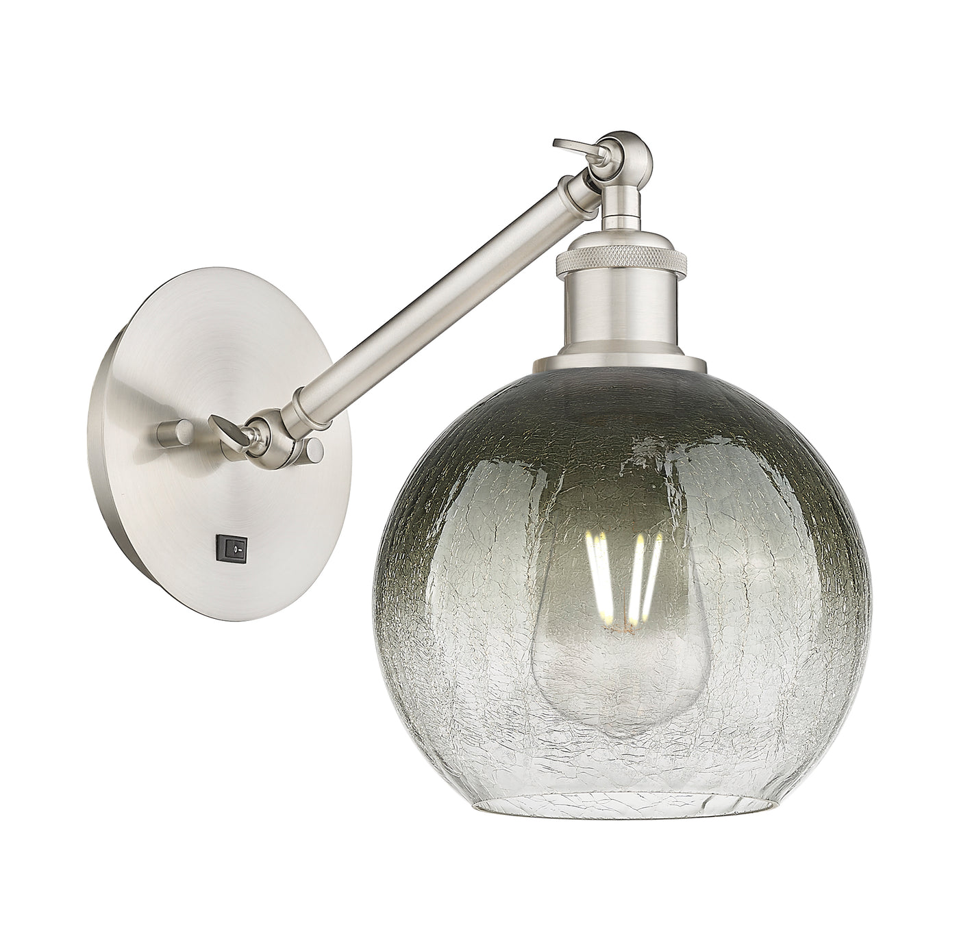 Ballston Sconce Cast Brass Glass Steel