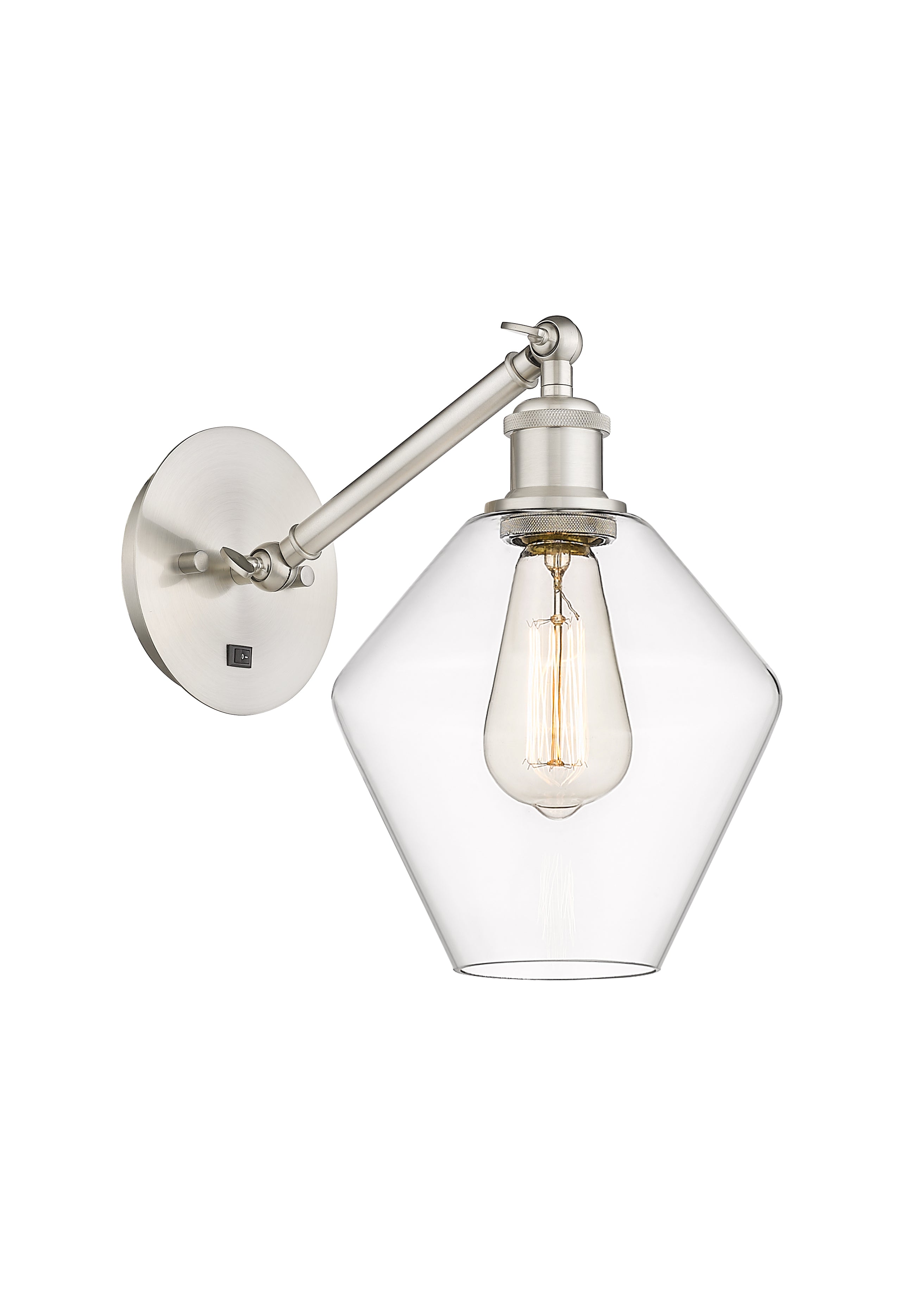 Ballston Sconce Cast Brass Glass Steel