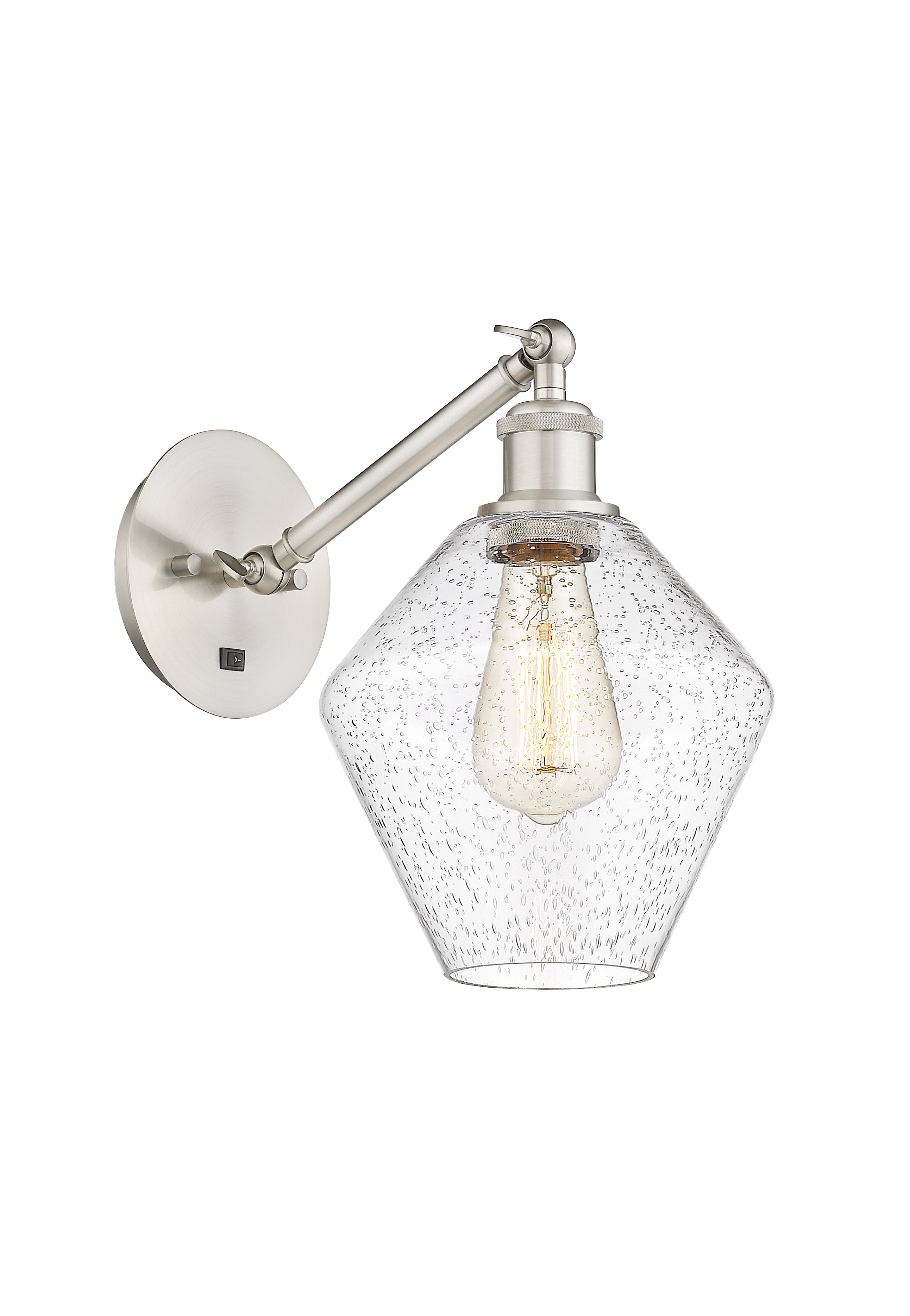 Ballston Sconce Cast Brass Glass Steel