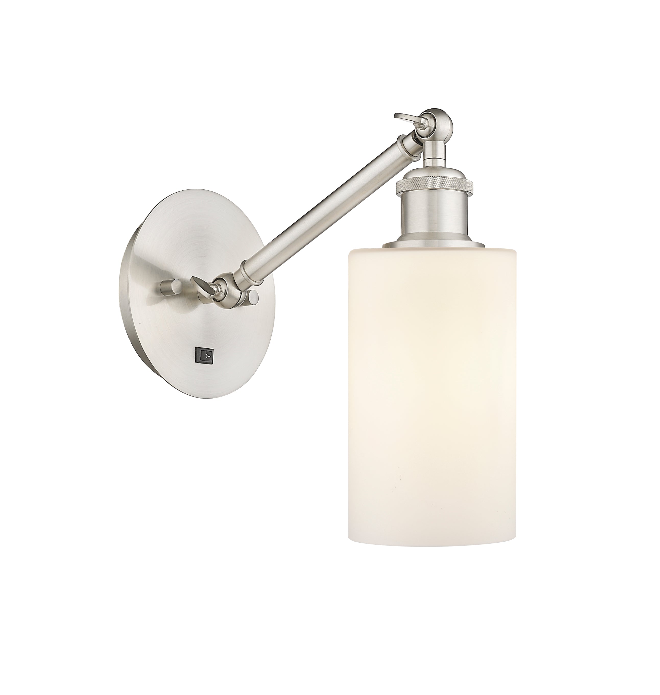 Ballston Sconce Cast Brass Steel Glass