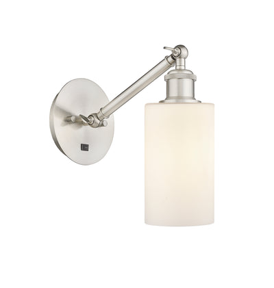 Ballston Sconce Cast Brass Steel Glass
