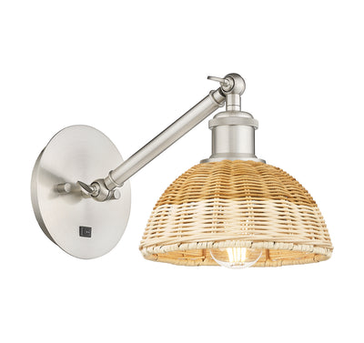Ballston Sconce Cast Brass 9 Inch Width