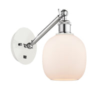 Ballston Sconce Cast Brass Glass Steel