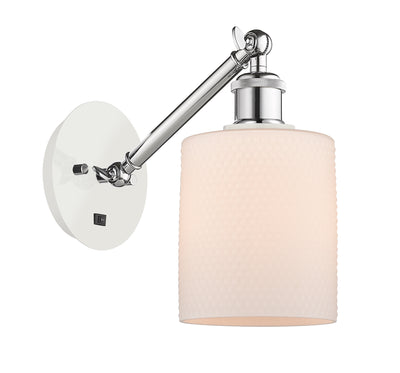 Ballston Sconce Cast Brass Steel Glass