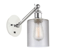 Ballston Sconce Cast Brass Steel Glass