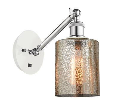 Ballston Sconce Cast Brass Steel Glass