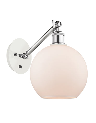 Ballston Sconce Cast Brass Steel Glass
