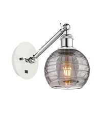 Ballston Sconce Cast Brass Glass Steel