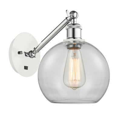 Ballston Sconce Cast Brass Steel Glass