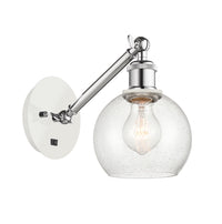 Ballston Sconce Cast Brass Steel Glass