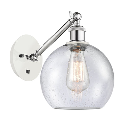 Ballston Sconce Cast Brass Steel Glass