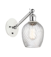 Ballston Sconce Brass Glass Steel
