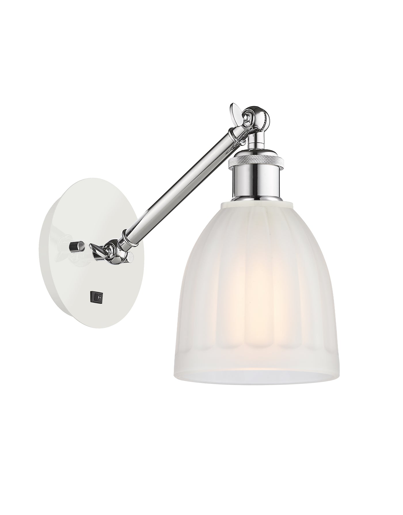 Ballston Sconce Cast Brass 8 Inch